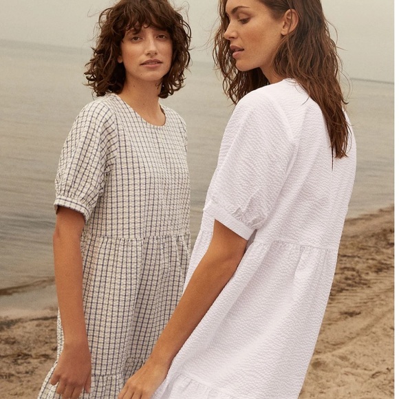 Part Two Copenhagen Lane Windowpane Check Dress - Picture 4 of 10